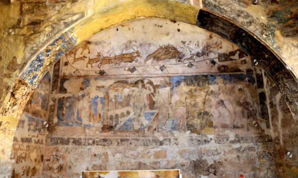 Quseir Amra frescoes