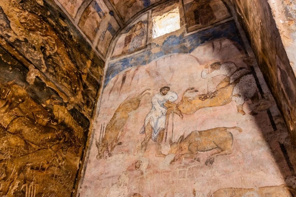 Quseir Amra frescoes