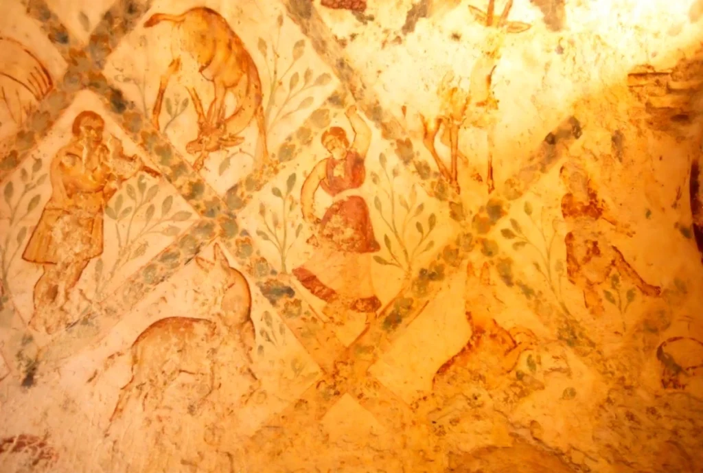 Quseir Amra frescoes