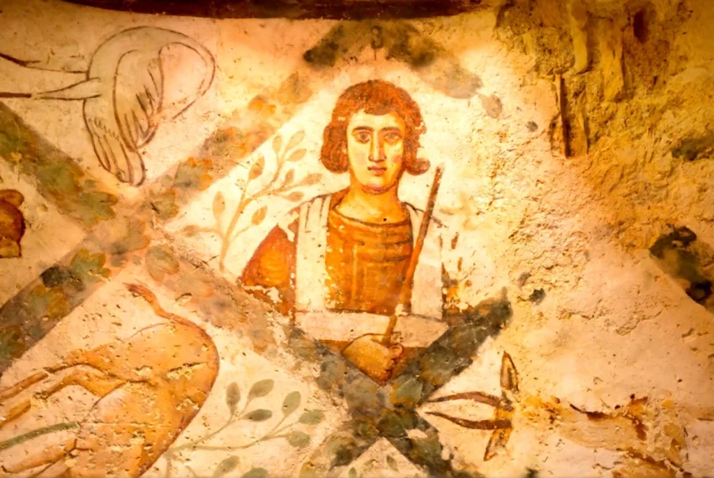 Quseir Amra frescoes